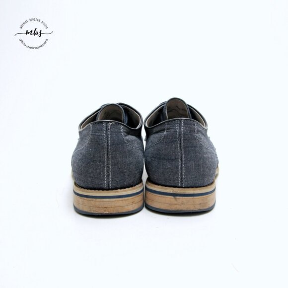 G.H. Bass & Co. Liam Denim Lace Up Derby Shoes - Picture 6 of 13